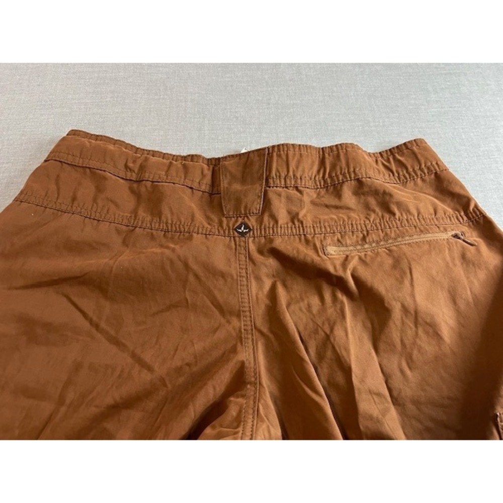 Prana Women's Brown Corduroy Cargo Pants Size‎ Small Outdoor Adventure Hiking - Picture 4 of 12